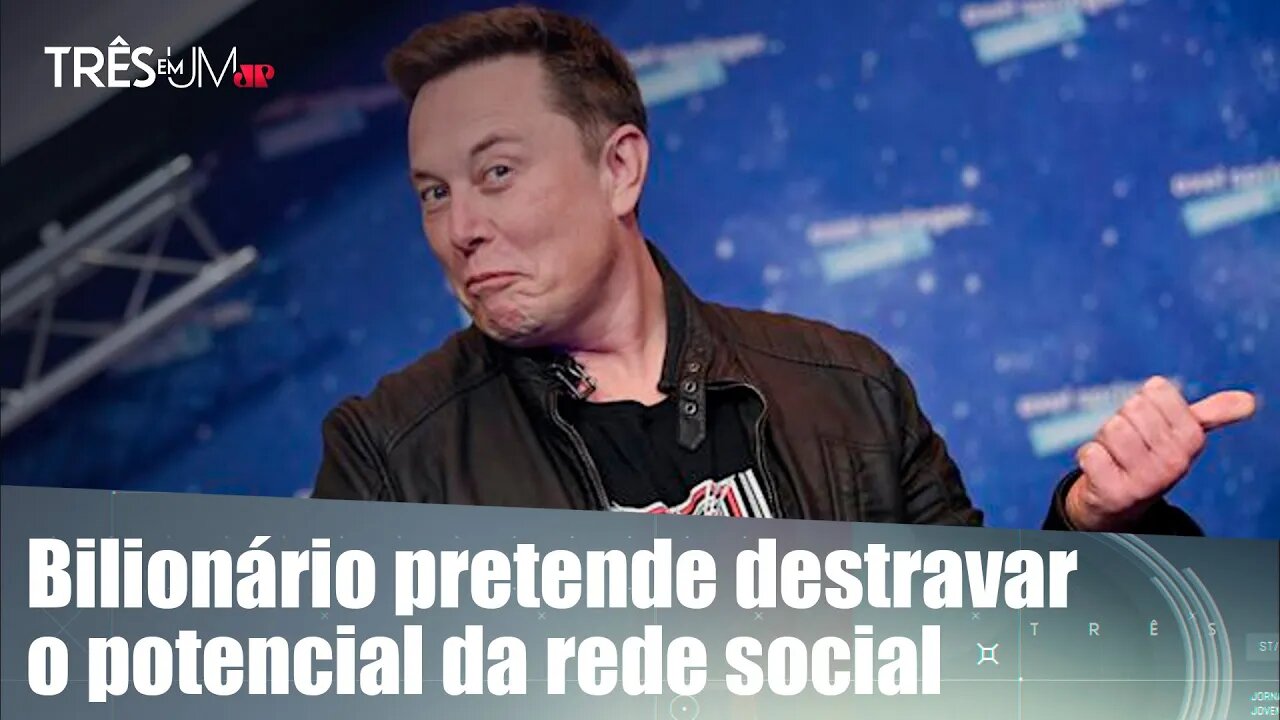 Elon Musk quer comprar 100% das ações do Twitter