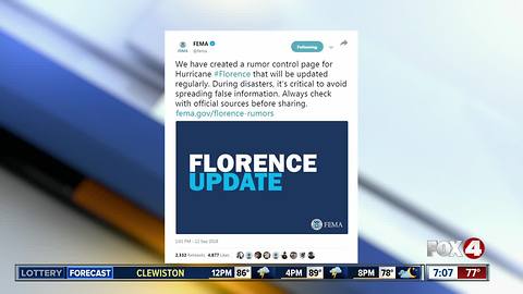 FEMA creates rumor control site