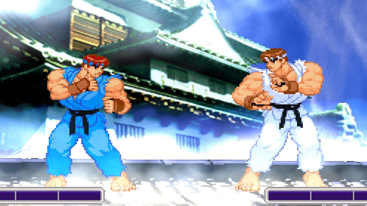 MUGEN - Mid-Old Angel Ryu vs. New Angel Ryu - Download