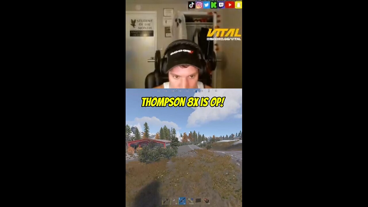 Thompson 8x is OP in Rust