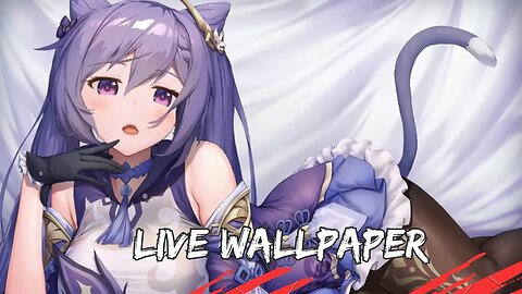 Keqing's Bewitching Charm Live Wallpaper