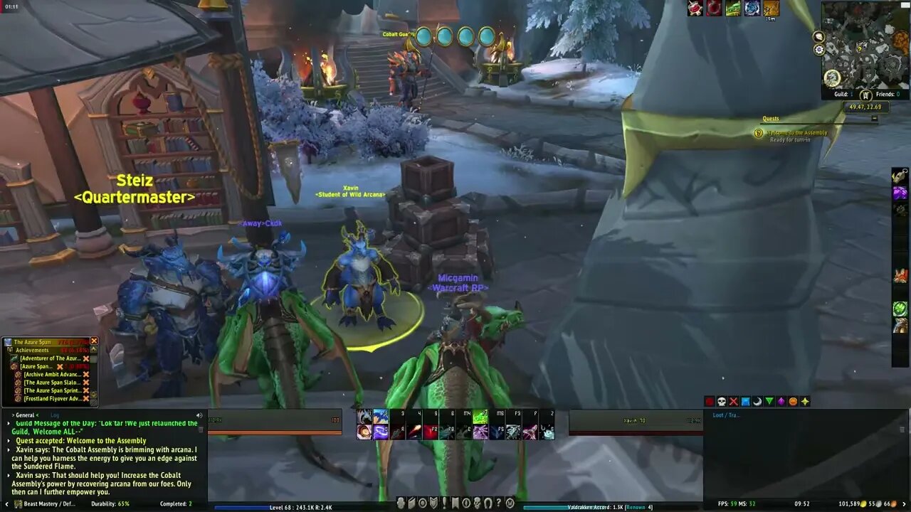 World of Warcraft Dragonflight Welcome to the Assembly