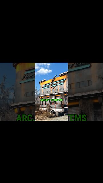 Secret Arcjet Stash in Fallout 4