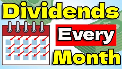 3 MONTHLY Dividend Stocks that can Pay Your Rent! (Dividends Every Month!)