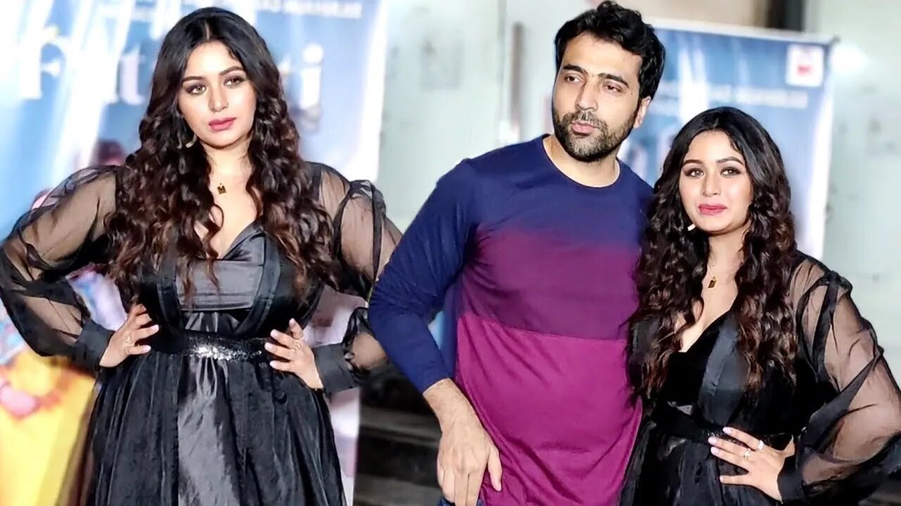 Ritabhari Chakraborty And Abir Chatterjee At 'Fatafati' Movie Screening