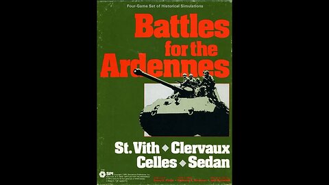 SPI Battle for the Ardennes - Clervaux German Turn 3