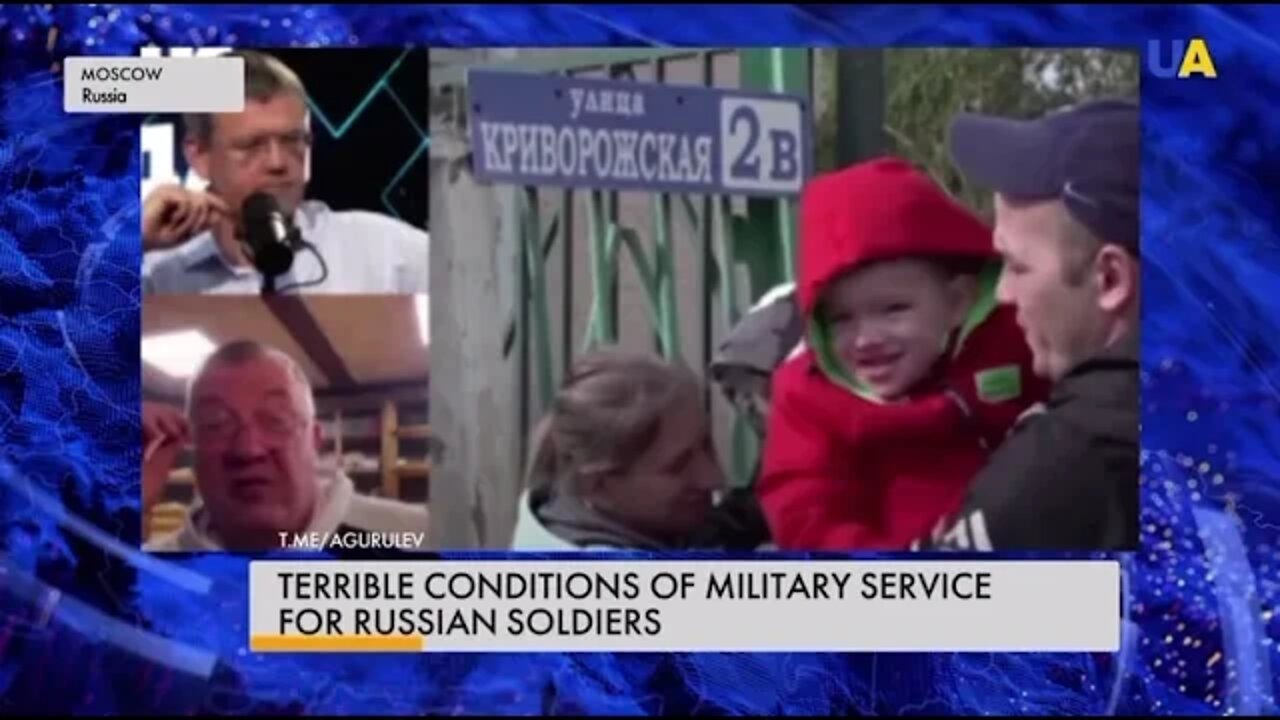 Russian conscripts in bad condition￼