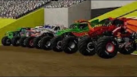 Monster Jam BeamNGDrive 5 Truck Freestyle New Orleans LA 2022