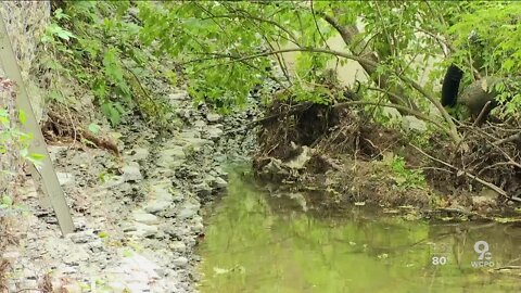 A year later, Taylor Mill homeowner still worried his property will fall into creek