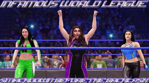 WWE2k22 Season 1 Week 6: Smackdown Before The Backlash