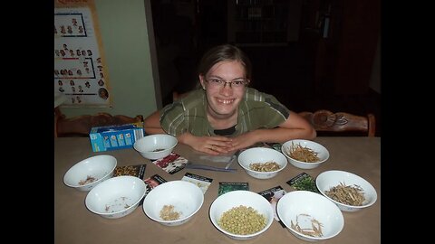 Saving Seeds with Sarah & Anna!