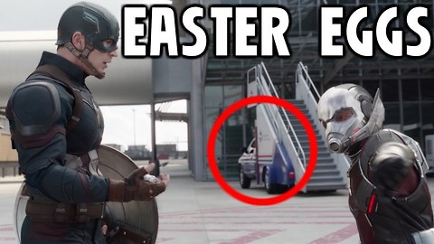 CAPTAIN AMERICA CIVIL WAR Easter Eggs