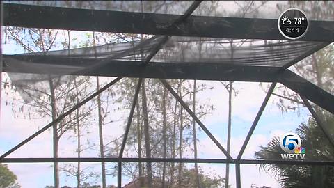 Homeowners having trouble getting hurricane damage repaired