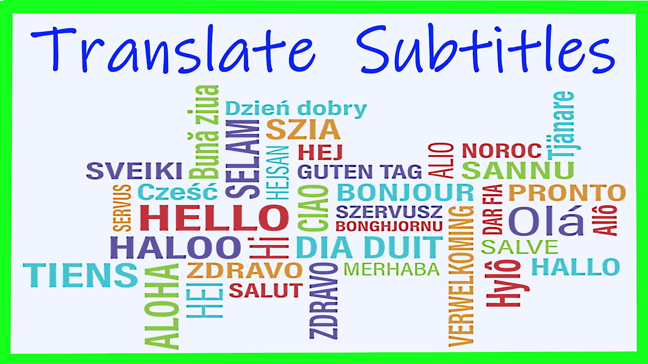 How To Generate Subtitles in Different Languages for YouTube Videos