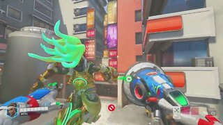 Custom Games BANTER! Overwatch 2 Lucio Surf Gameplay Competitive Ranked DPS Player Deathmatch OW2