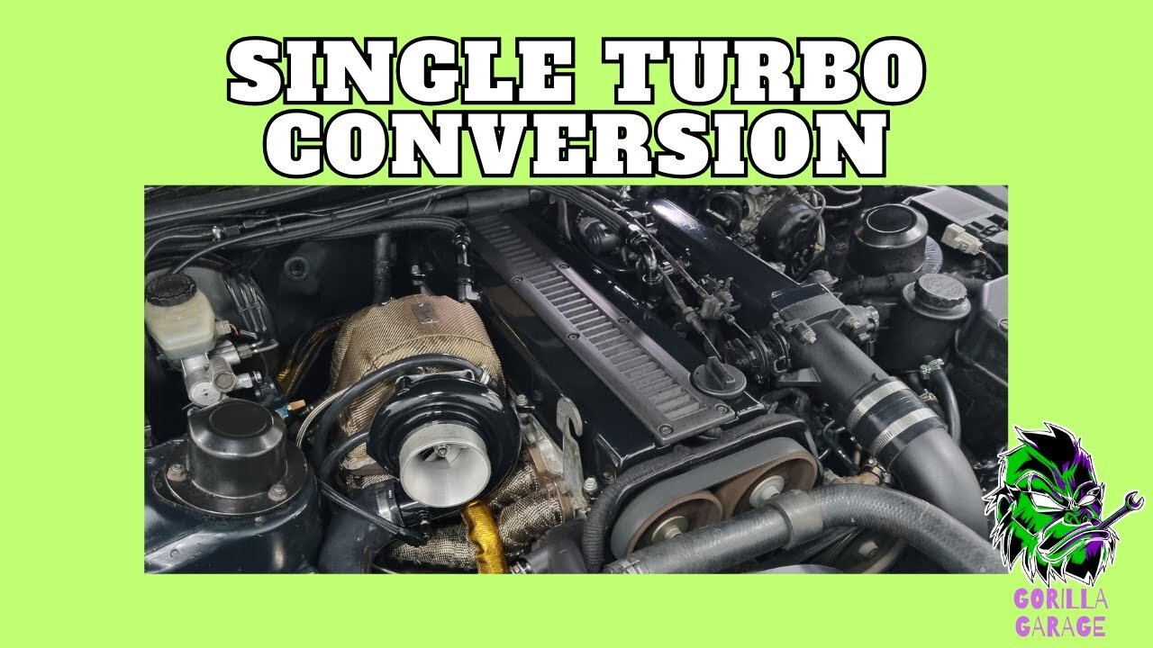 SINGLE TURBO CONVERTION 1JZ GTE everything you need to know