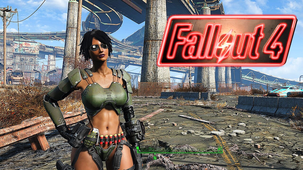 FALLOUT 4: EX-GUNNER PART 4 (Gameplay - Commentary)