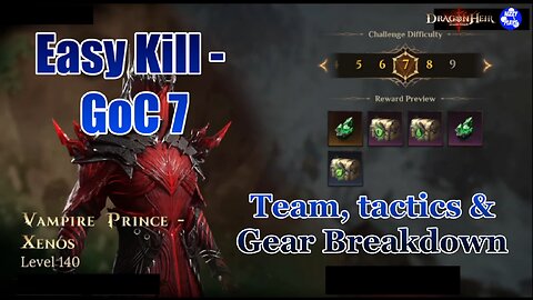 ♨️♨️ Easy KILL F2P GoC Lvl 7! Team, tactics and gear Breakdown! ♨️♨️
