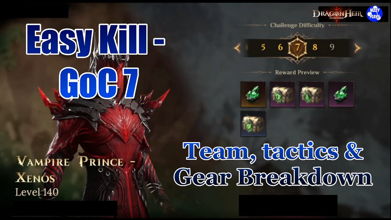 ♨️♨️ Easy KILL F2P GoC Lvl 7! Team, tactics and gear Breakdown! ♨️♨️