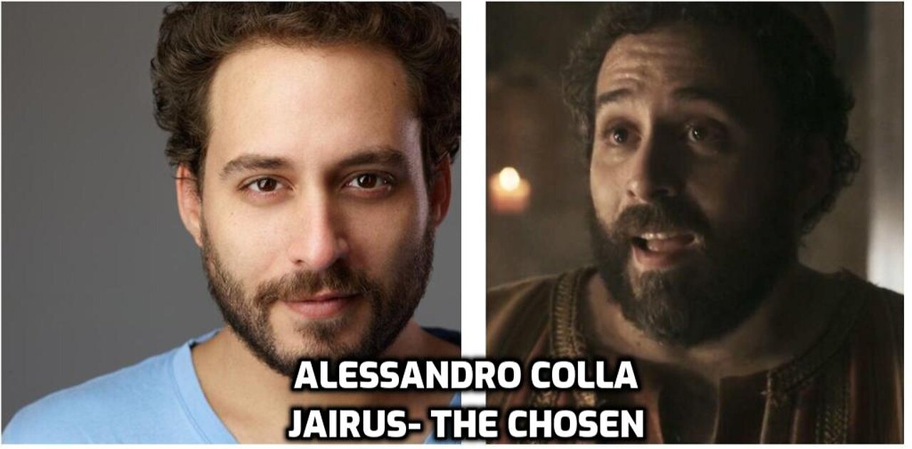 Alessandro Colla aka Jairus from the Chosen- his best pictures