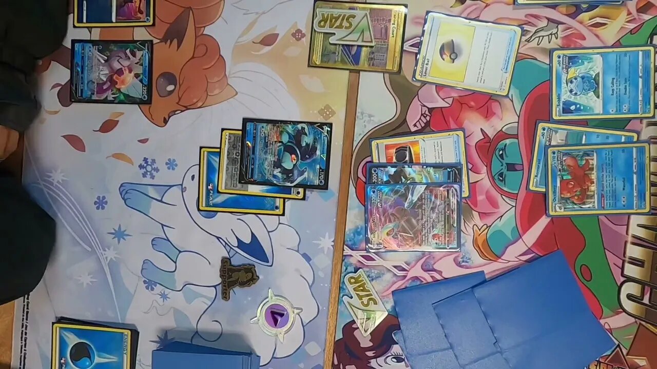 Inteleon VMAX vs Alolan Vulpix VStar/Palkia VStar at @TheLocalGameStore | Pokemon TCG