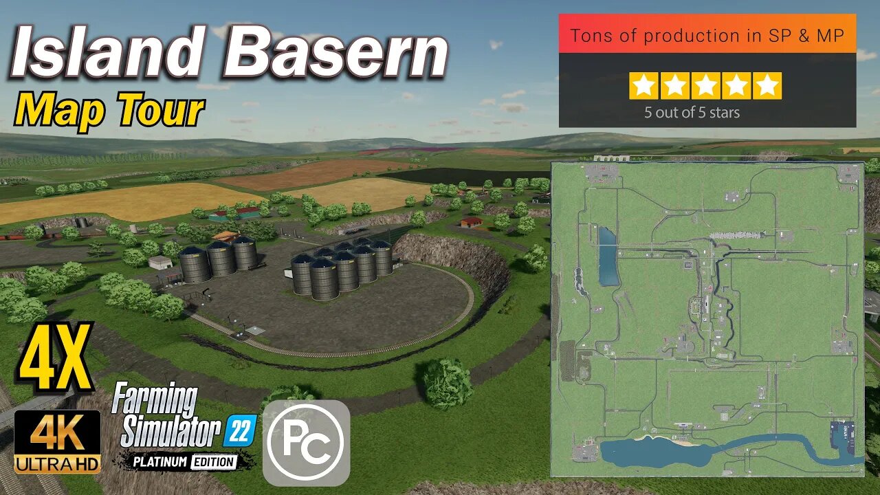 Island Basern | Map Tour | Farming Simulator 22