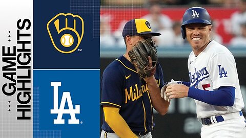 Brewers vs. Dodgers Game Highlights (8_17_23) _ MLB Highlights