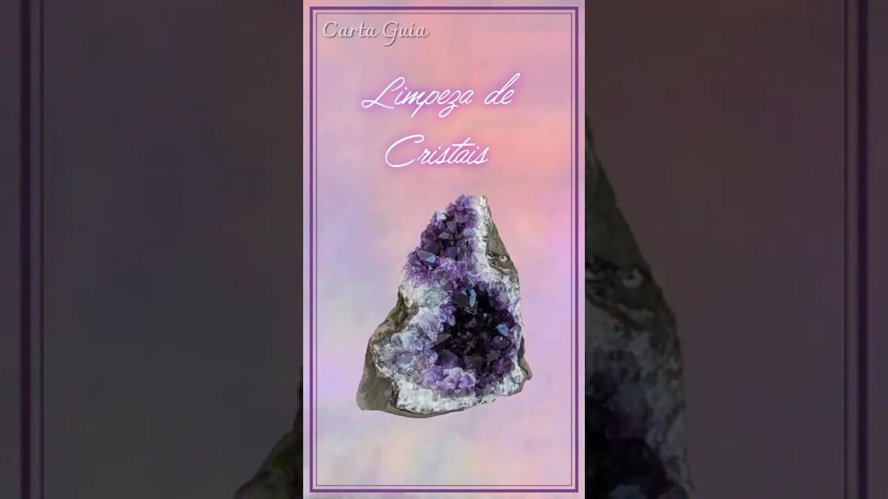 ☀️ LIMPEZA DE CRISTAIS ☀️ #magia #espiritualidade #esoterismo