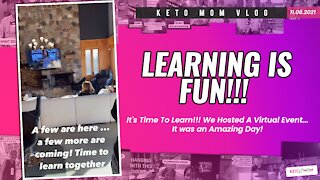 Time To Learn Together! (So Thankful With The Team!) | Keto Mom Vlog