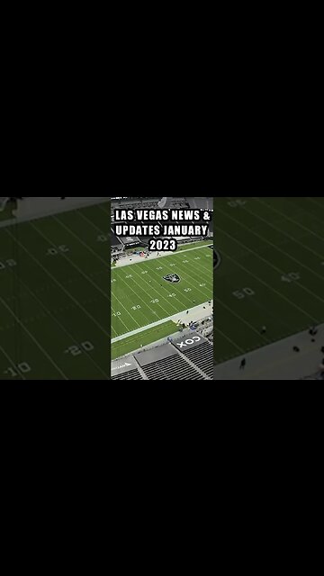 Allegiant Stadium Las Vegas News Update January 2023 Pt. 15 #shorts #vegas