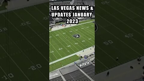 Allegiant Stadium Las Vegas News Update January 2023 Pt. 15 #shorts #vegas