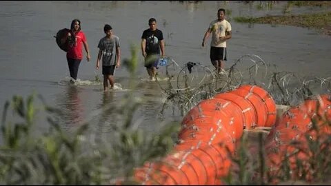 Mexico files complaint accusing Texas of breaking boundary laws with floating barriers