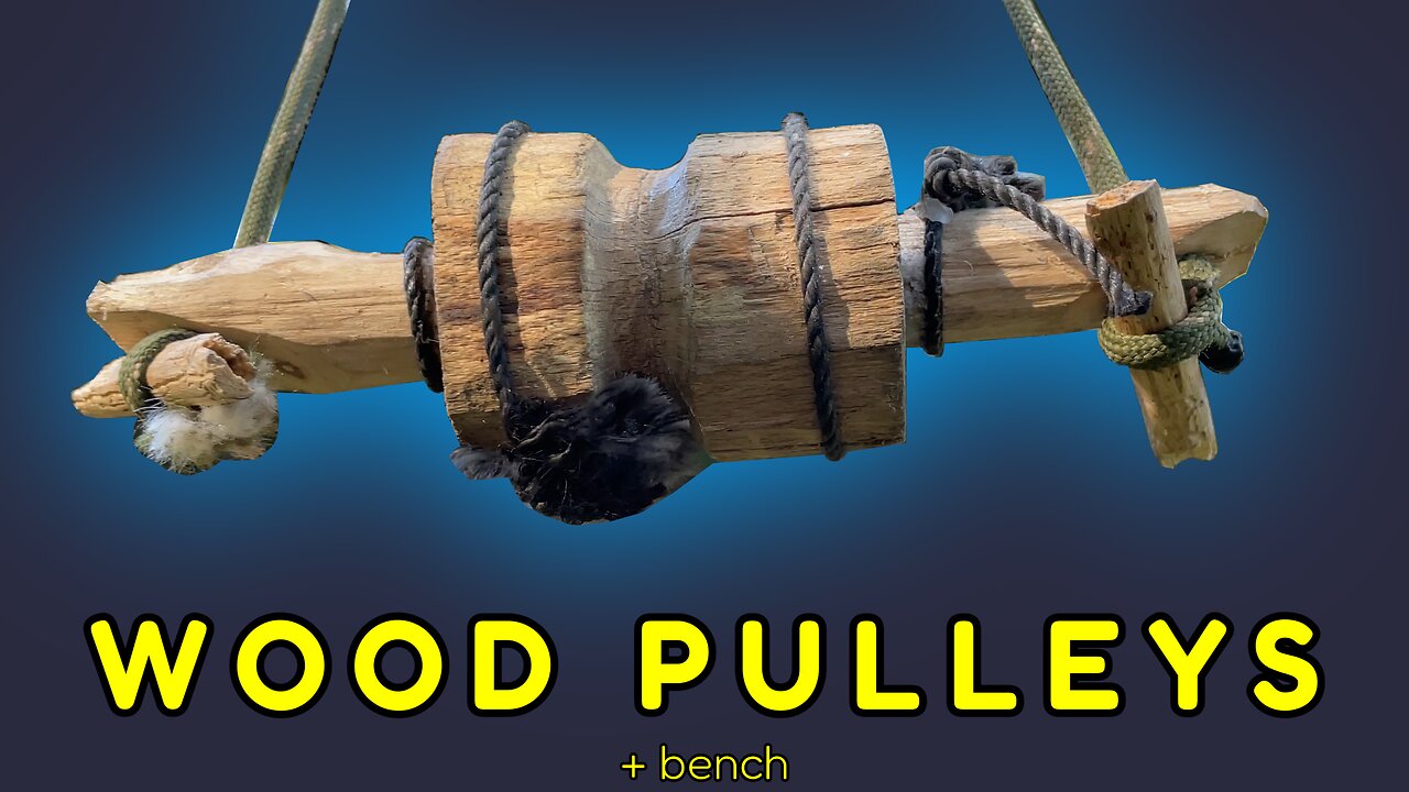 Bushcraft Gym - Best Primitive Pulley System and Bench