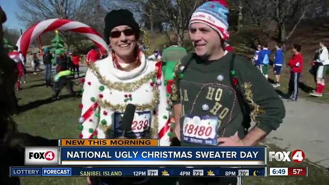 Friday is National Ugly Christmas Sweater Day