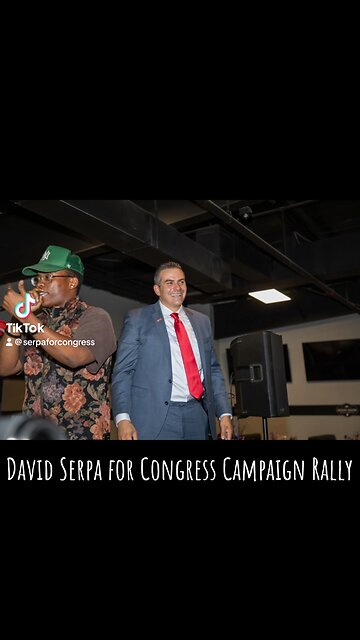 David Serpa for Congress Campaign Launch Rally