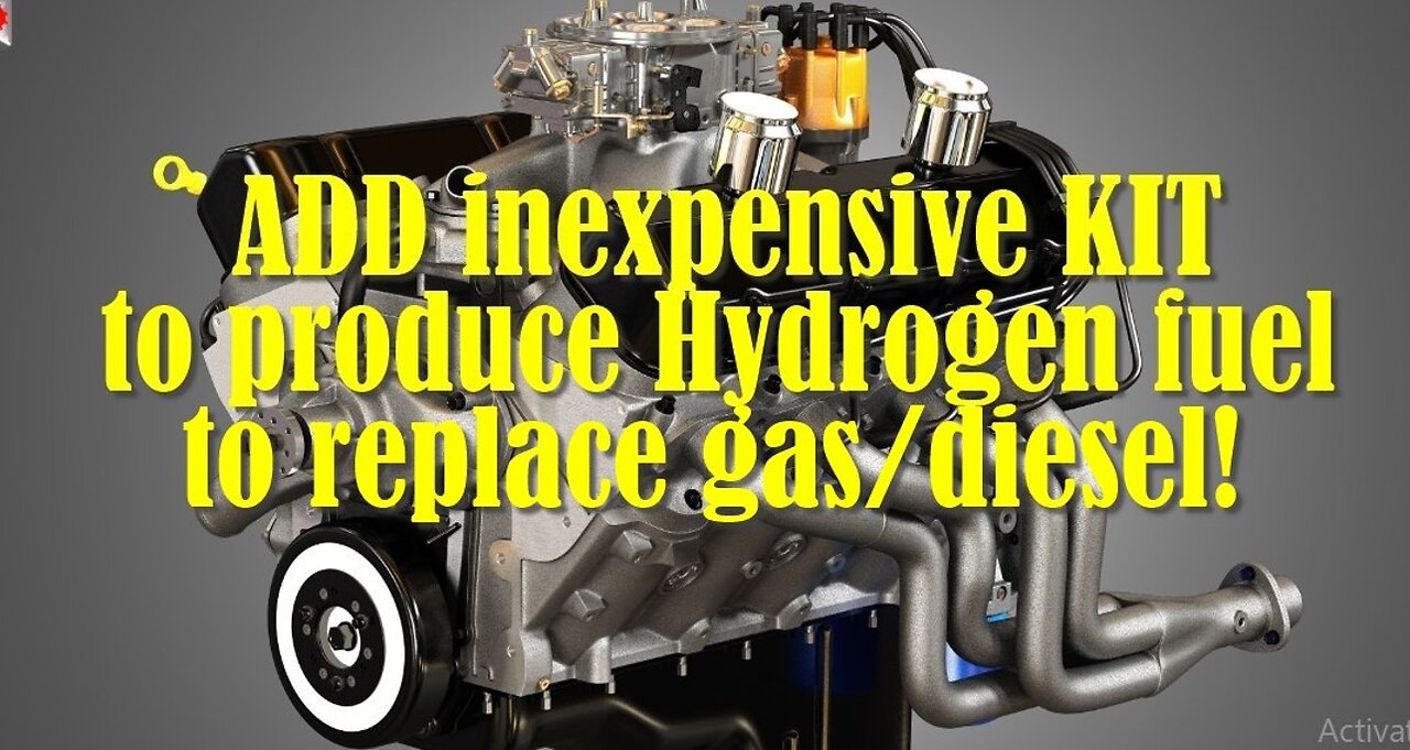 Converting the Camry from Gas, to Water (Hydrogen) fuel, in 30 minutes...