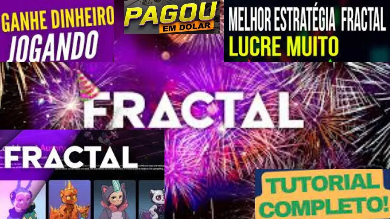 FRACTAL melhor plataforma de jogos pagando muito / tutorial completo