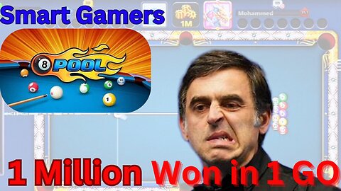 1 Million WON in 1 GO, 8 Ball game match viral