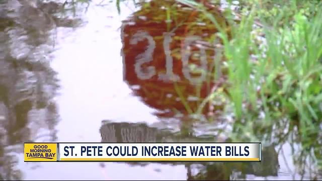 St. Pete water bills could go up to pay for multi-million dollar sewer upgrades