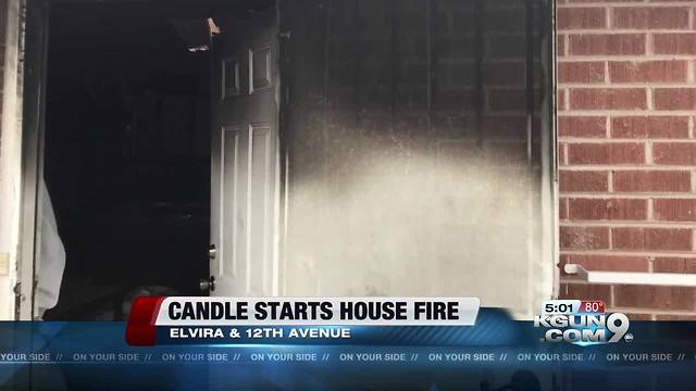 Crews battle westside house fire