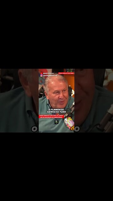 A FORÇA QUE O FLAMENGO TINHA - ZICO #shorts #zico #zicotv #flamengo #futebol #crf #cortesdepodcast