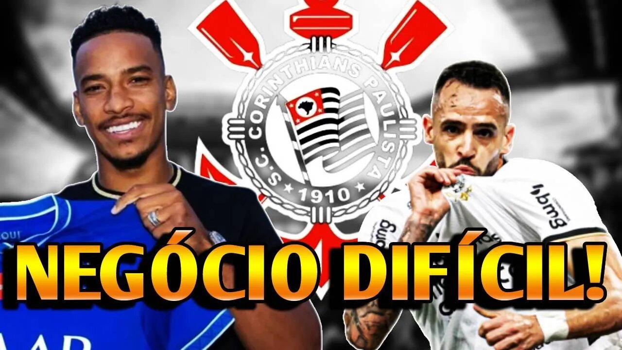 URGENTE! NEGOCIO DIFÍCIL PARA O CORINTHIANS! JOGADOR SERIA SOMBRA PARA RENATO AUGUSTO NO TIMÃO