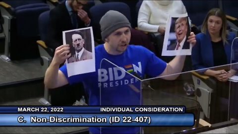 Liberal Melts Down about trans rights at Denton Texas city council meeting!