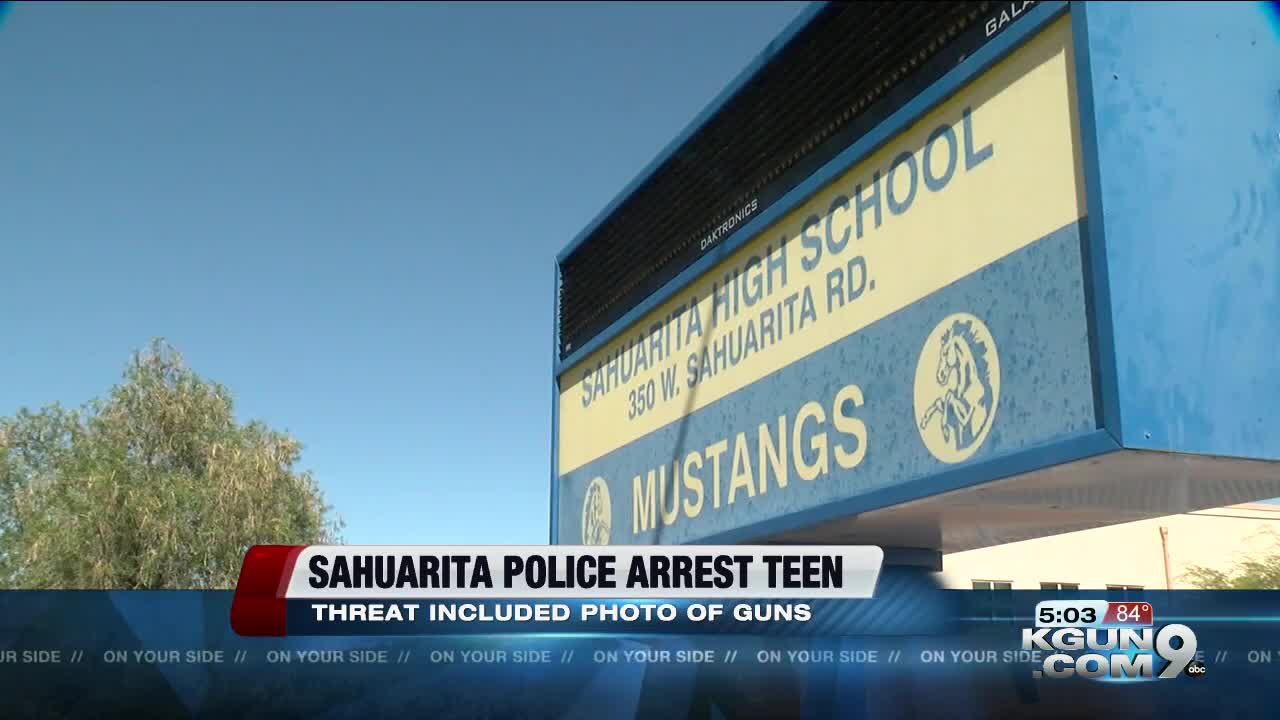 Arrest made in Sahuarita school threat investigation