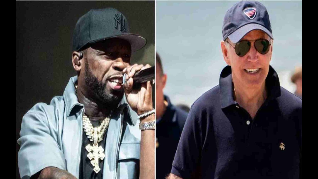 50 Cent Slams Biden for Delaware Beach Trip Amid Israel-Hamas War