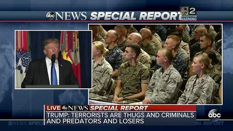 President Trump: "I will not say when we are going to attack, but attack we will"