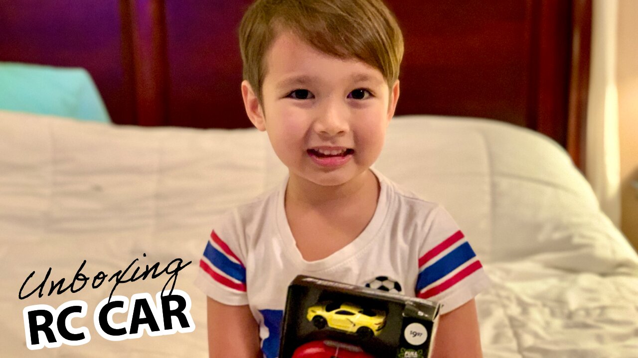 Patrick Unboxing RC Car