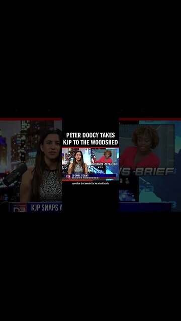 Peter Doocy Takes KJP to the Woodshed