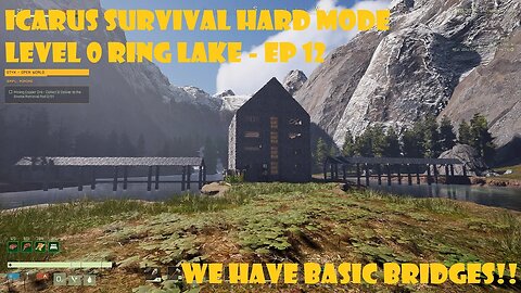 Icarus Survival Hard Mode LVL 0 Start - Ring Lake EP12