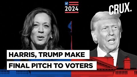 Trump's 'Greatest President' Pitch, Harris Cautions Supporters on Closest Election Race as US Votes